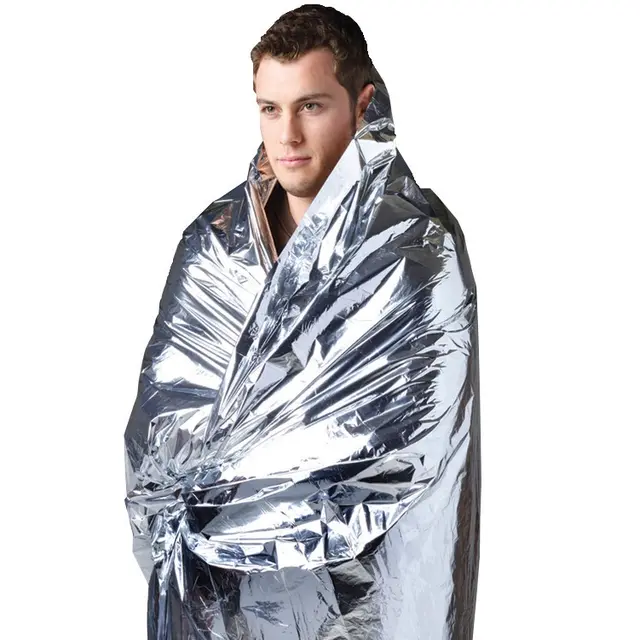 Coghlan's Førstehjelps pledd Kompakt redningsteppe for økt kroppstemp 